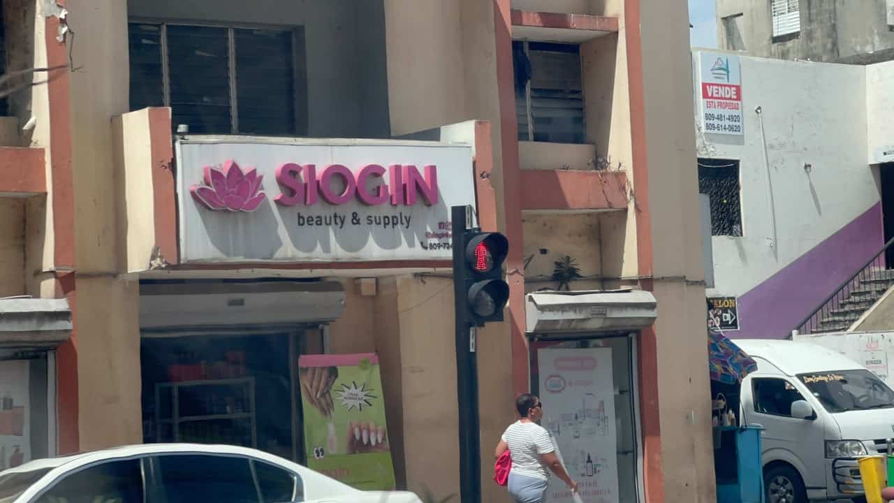 Tienda china en Santiago.
