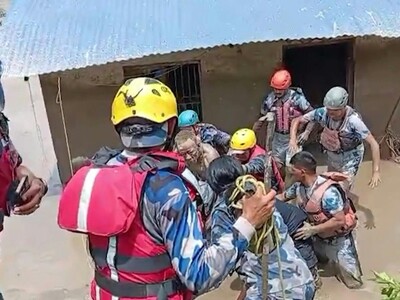 Más de 1,000 desaparecidos tras riada entre Nepal y Tíbet