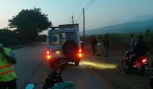 Accidente de tr&aacute;nsito  en Barahona deja un hombre muerto y otro herido
