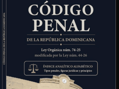 Nueva edición del Código Penal dominicano a cargo de Félix Portes