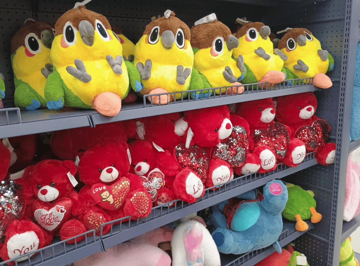 Parte de las mercancías en una tienda china de Higüey.