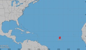 Se forma la tormenta tropical Dolly en el Atl&aacute;ntico central sin riesgo por ahora en tierra