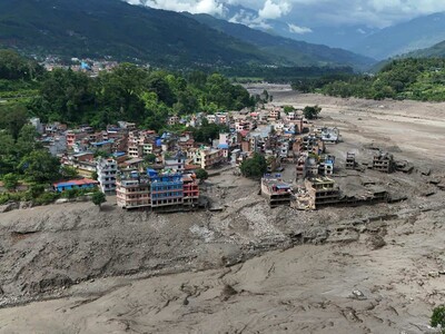 Suman 162 los muertos por riada masiva en Nepal