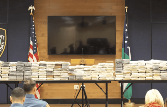 Nueva York incauta cargamento de coca&iacute;na de 10 millones de d&oacute;lares, r&eacute;cord en una d&eacute;cada