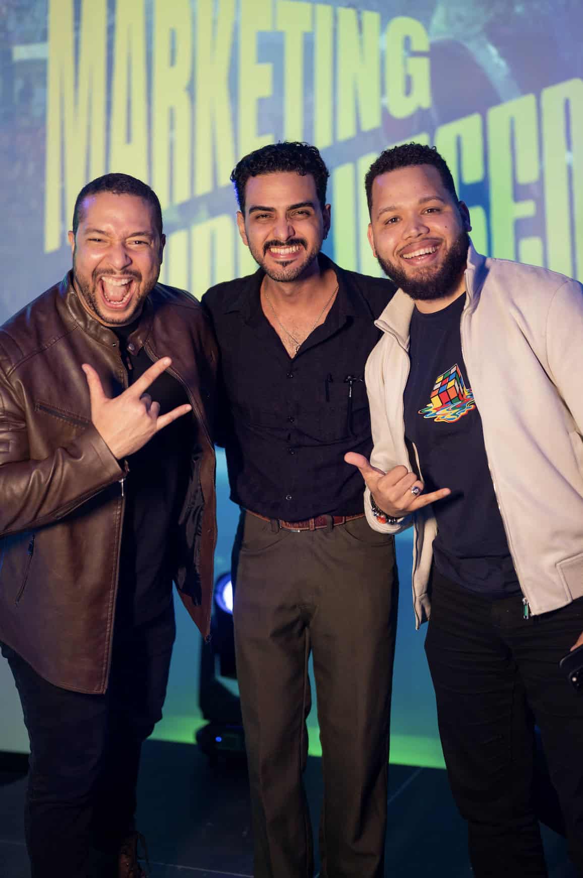 Douglas Castillo, Manuel Guzman, Roque Martinez.