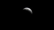 As&iacute; se vio el eclipse lunar sobre Santo Domingo
