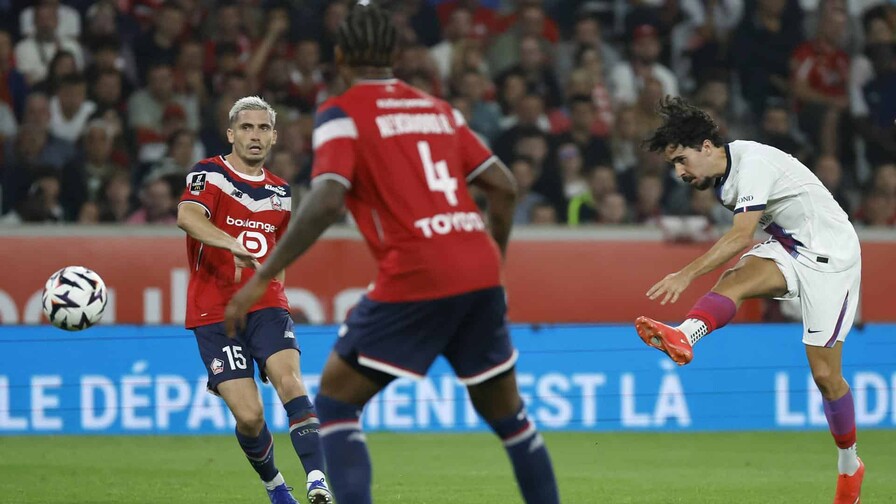 El PSG rescata un empate ag&oacute;nico ante el Lille