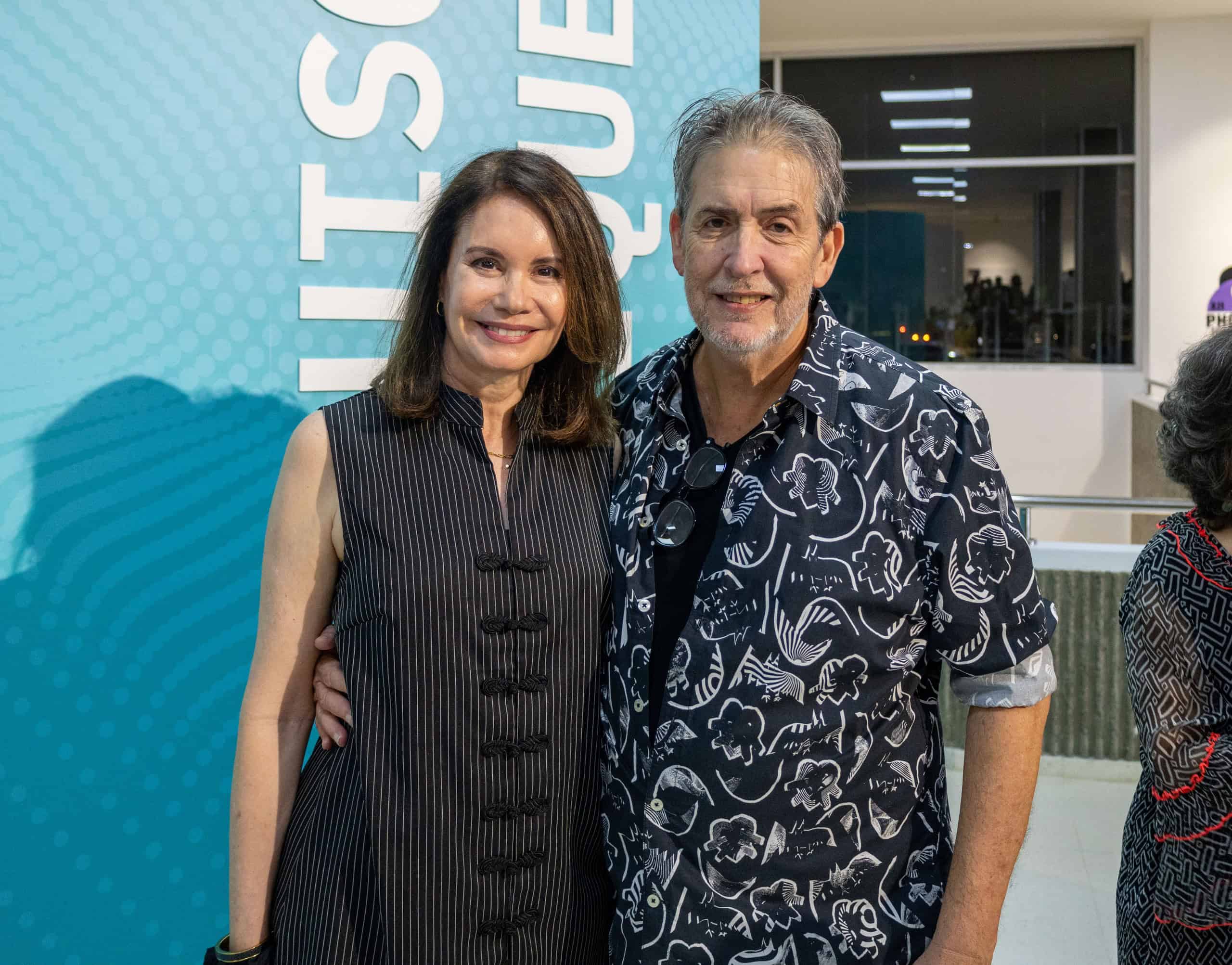 Luisa Valdez y Luis Nova.