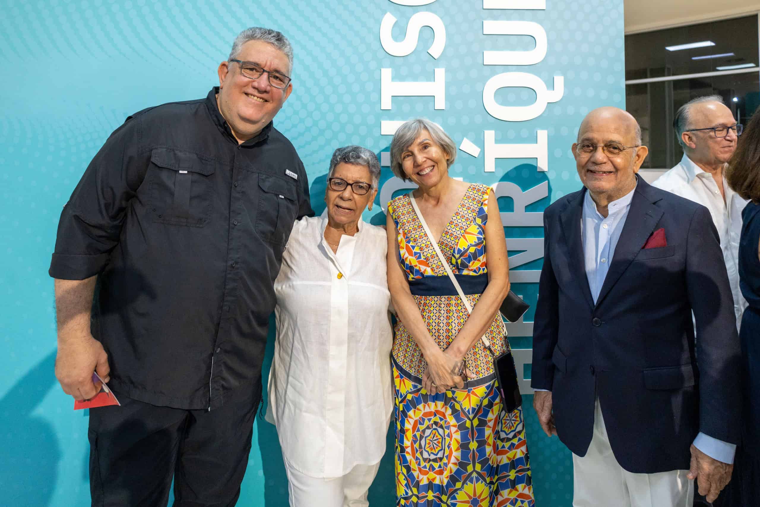 Pedro Genaro, Mayra Johnson, Guadalupe Casasnovas y Federico Fondeur.