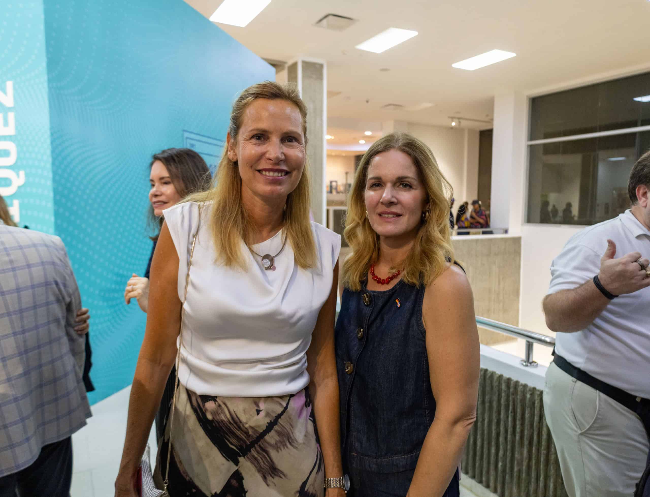 Valeria Pocaterra y Maike Friedrichsen.