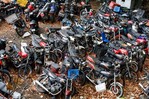 Más de mil motocicletas están abandonadas en el parqueo de Digesett en Santiago Más de mil motocicletas están abandonadas en el parqueo de Digesett en Santiago