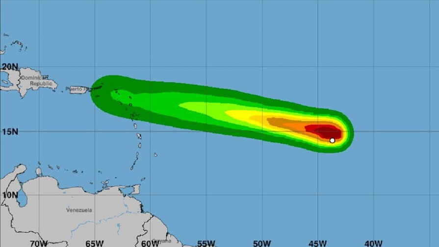 Tormenta tropical Dolly aún no representa una amenaza para República Dominicana Tormenta tropical Dolly aún no representa una amenaza para República Dominicana