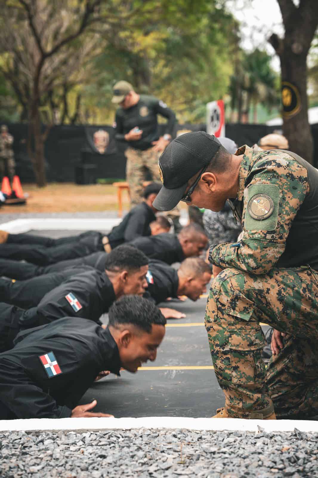 Fuerza Comando 2026 llevaba a cabo diferentes pruebas de resistencia.