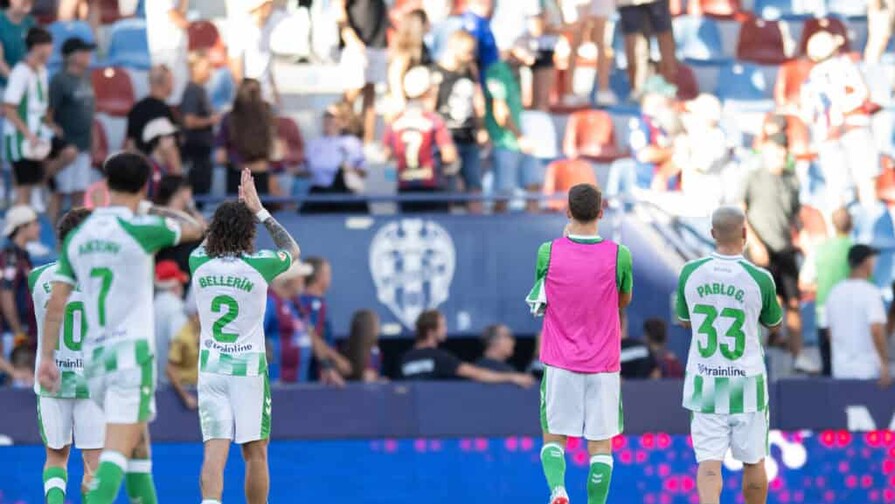El Levante frena en seco al Betis en LaLiga