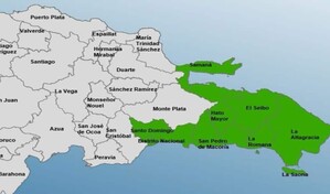 En alerta siete provincias y el Distrito Nacional por posibles lluvias de onda tropical