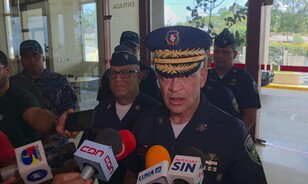 El director de la Polic&iacute;a Nacional recorre el Cibao
