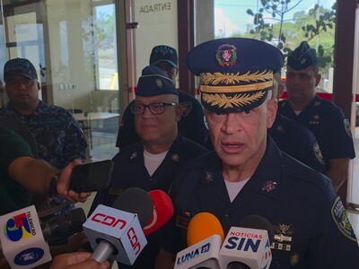 Director general de la Policía Nacional recorre el Cibao