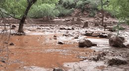 Inundaciones repentinas en el Gran Ca&ntilde;&oacute;n dejan unos 15 desaparecidos y 62 evacuados
