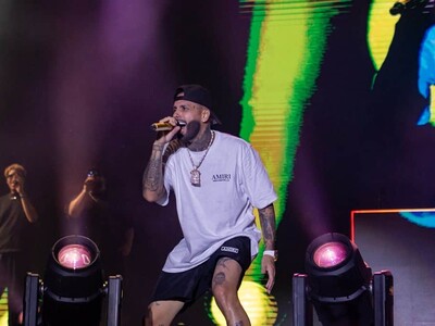 Nicky Jam desata la nostalgia y el perreo clásico en el Óvalo