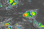 Indomet pronostica lluvias en algunas partes del país por la aproximación de los remanentes de Dolly