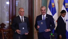 La declaraci&oacute;n conjunta entre los presidente Luis Abinader y Nasry Asfura