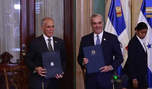La declaraci&oacute;n conjunta entre los presidente Luis Abinader y Nasry Asfura