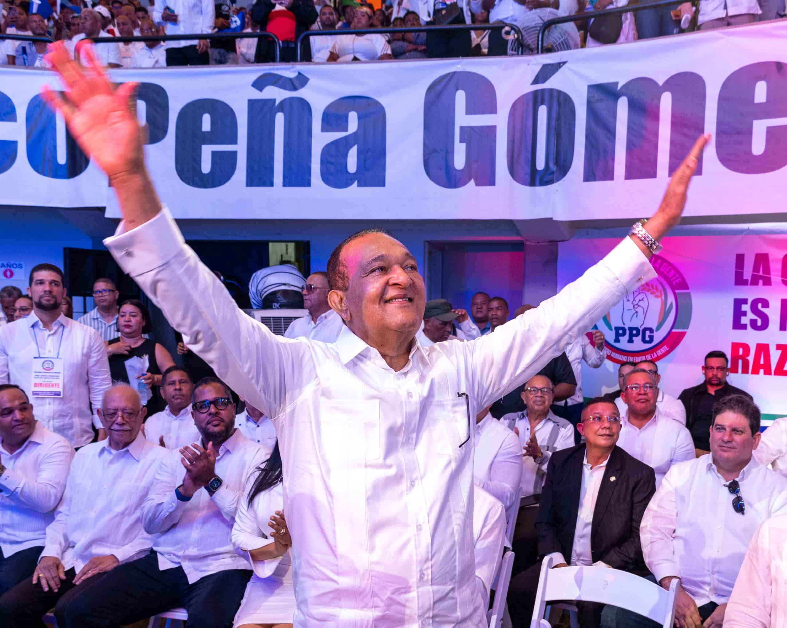 Antonio Marte, dirigente del Partido Primero la Gente.