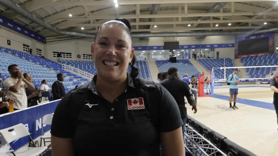 Asistente del equipo de Canadá: Sabíamos que enfrentar a las dominicanas no sería fácil