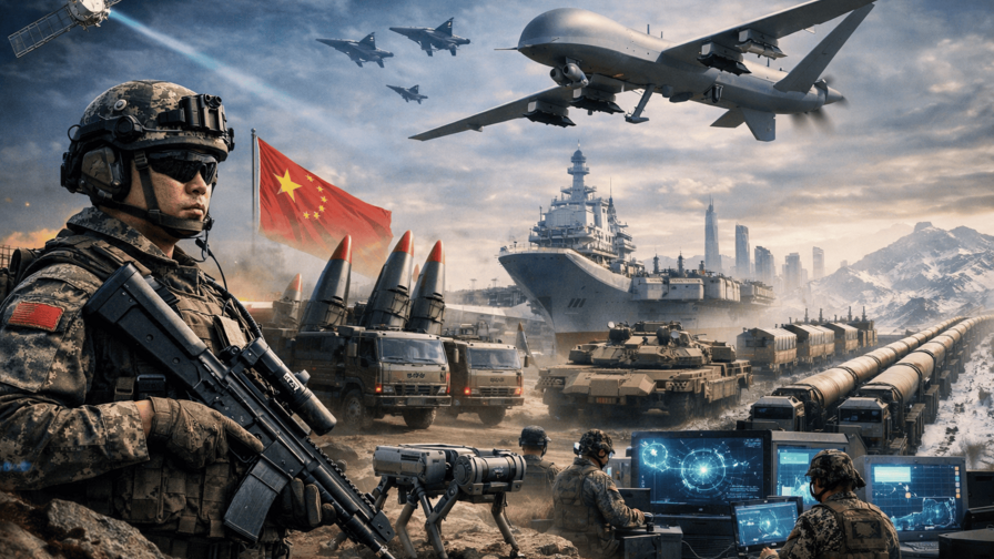 China afina su maquinaria de guerra: no es una declaración, pero sí una advertencia China afina su maquinaria de guerra: no es una declaración, pero sí una advertencia
