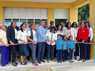 Inauguran nuevas aulas para el año escolar 2026-2027 en Barahona