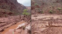 Inundaciones repentinas en el Gran Ca&ntilde;&oacute;n dejan unos 15 desaparecidos y 62 evacuados
