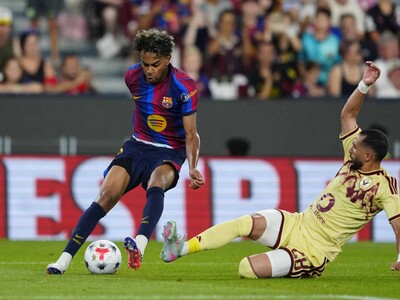 Lamine Yamal hace historia ante el Rayo y bate récord de Messi