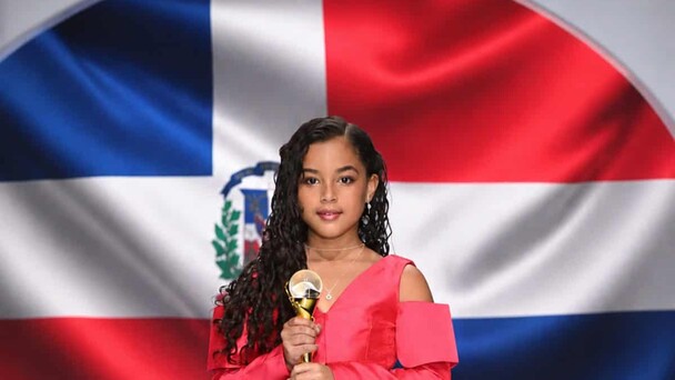 Dominicana Scarlett Barett, imagen de Colombia Fashion Kids 2027 - Diario Libre
