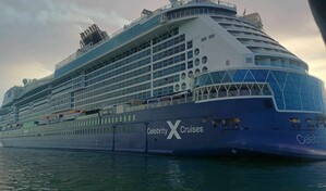 El crucero Celebrity Beyond llega a Ta&iacute;no Bay con m&aacute;s de 3,200 pasajeros