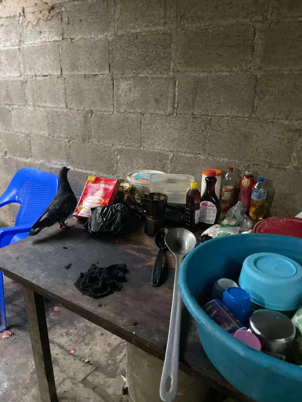 Cocina de la fundación.