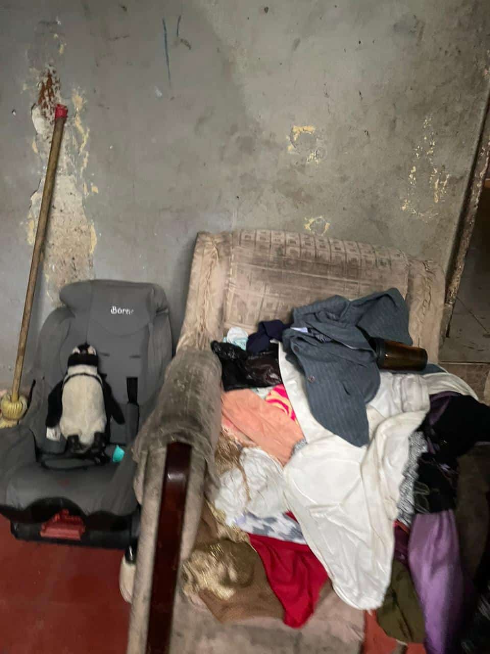 Parte de una de las habitaciones.