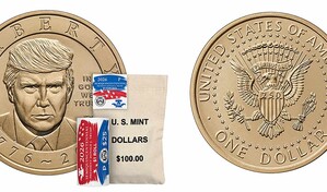 Estados Unidos pone a la venta monedas conmemorativas con el rostro de Trump