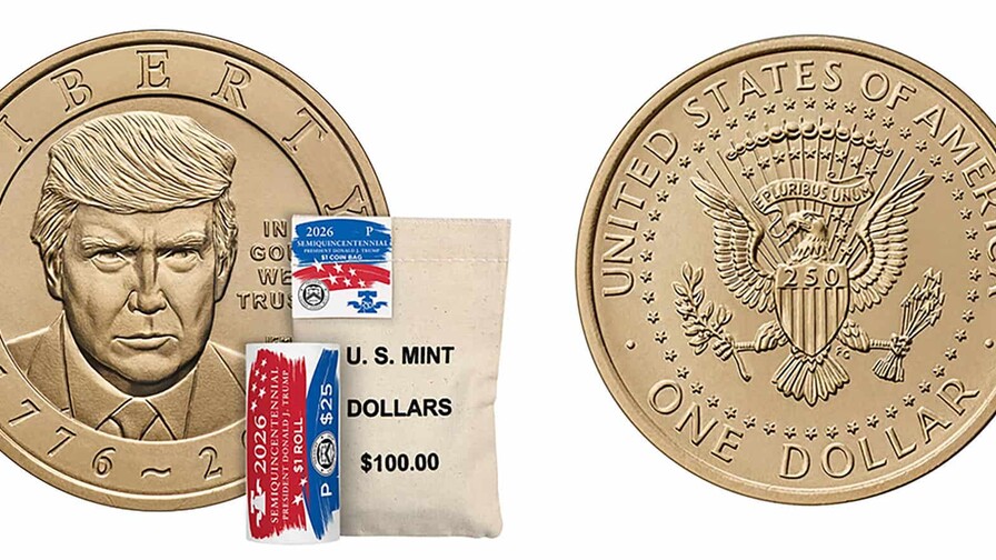 Estados Unidos pone a la venta monedas conmemorativas con el rostro de Trump Estados Unidos pone a la venta monedas conmemorativas con el rostro de Trump