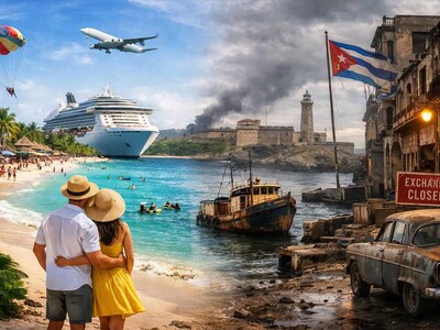 Dos rumbos turísticos: RD crece y Cuba sigue en caída