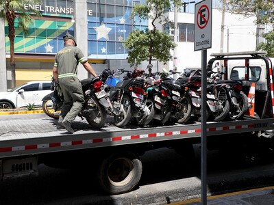 Intrant y Digesett fiscalizan a más de 82 motociclistas