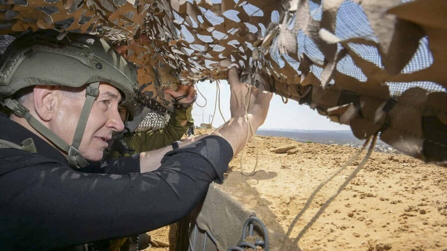 Netanyahu entra en Gaza y reitera que Israel controla el 60 %: no nos retiramos Netanyahu entra en Gaza y reitera que Israel controla el 60 %: no nos retiramos