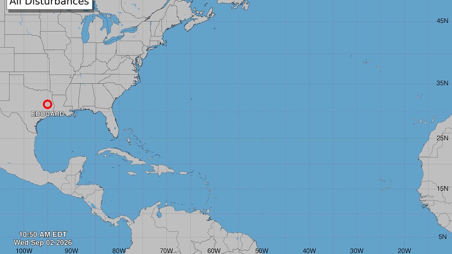 La tormenta tropical Edouard se degrada pero mantiene avisos por inundaciones en Texas La tormenta tropical Edouard se degrada pero mantiene avisos por inundaciones en Texas