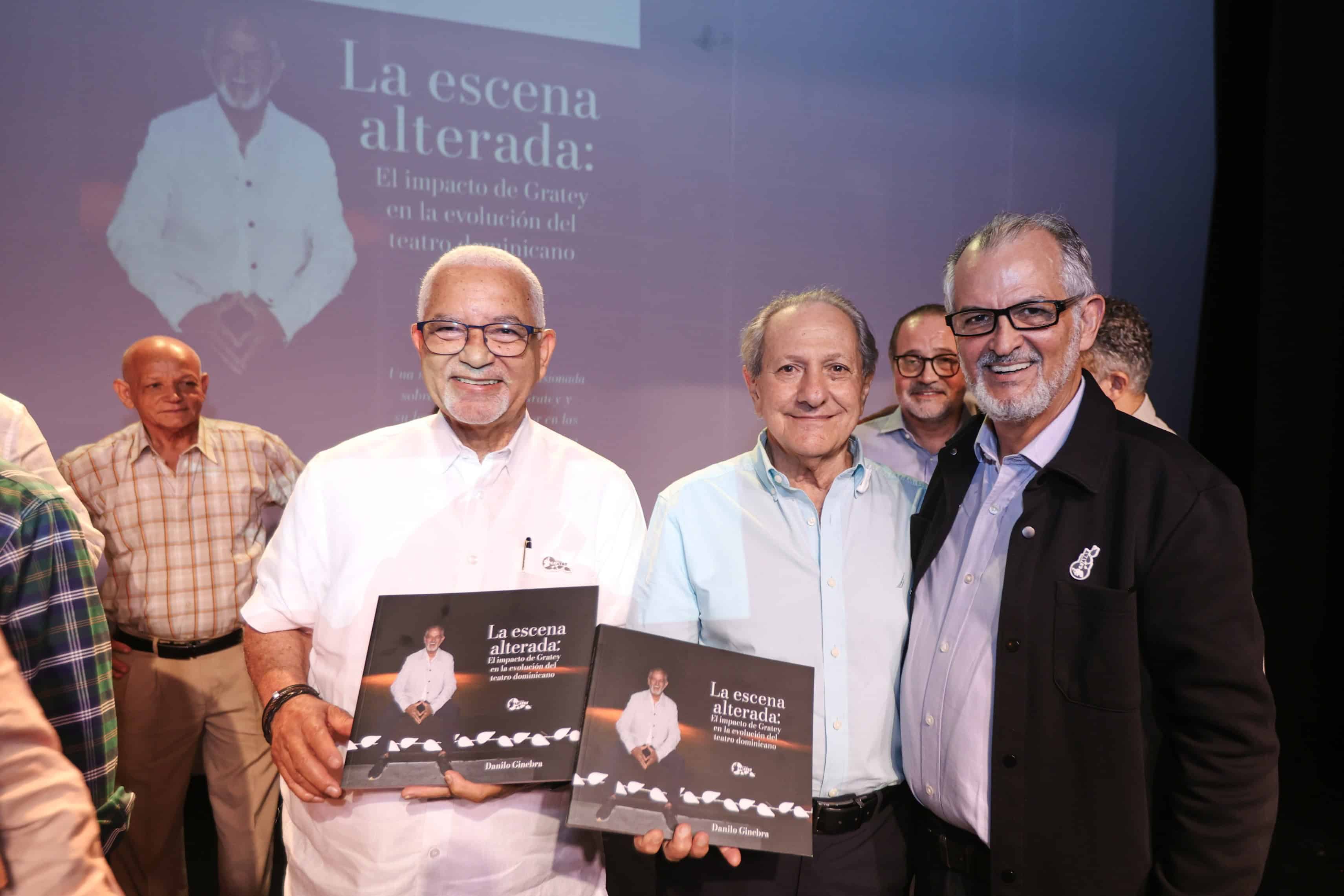 Wilson Rodríguez, Haffe Serulle y Danilo Ginebra.