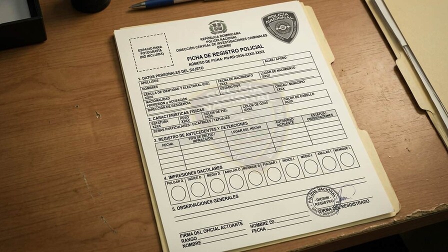 &iquest;C&oacute;mo sabe una persona si tiene una ficha policial?