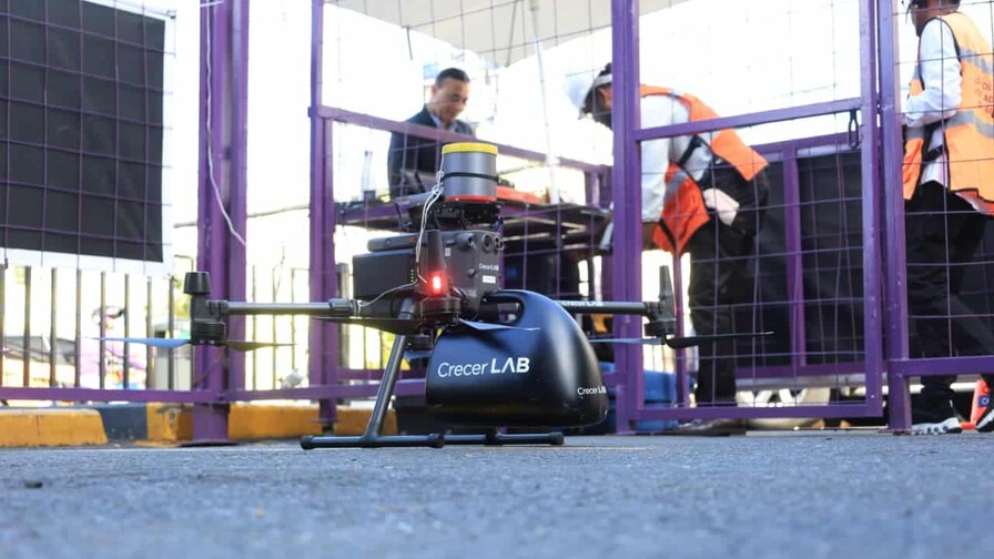 Así funciona la entrega de comida con drones que se prueba en Santo Domingo Así funciona la entrega de comida con drones que se prueba en Santo Domingo