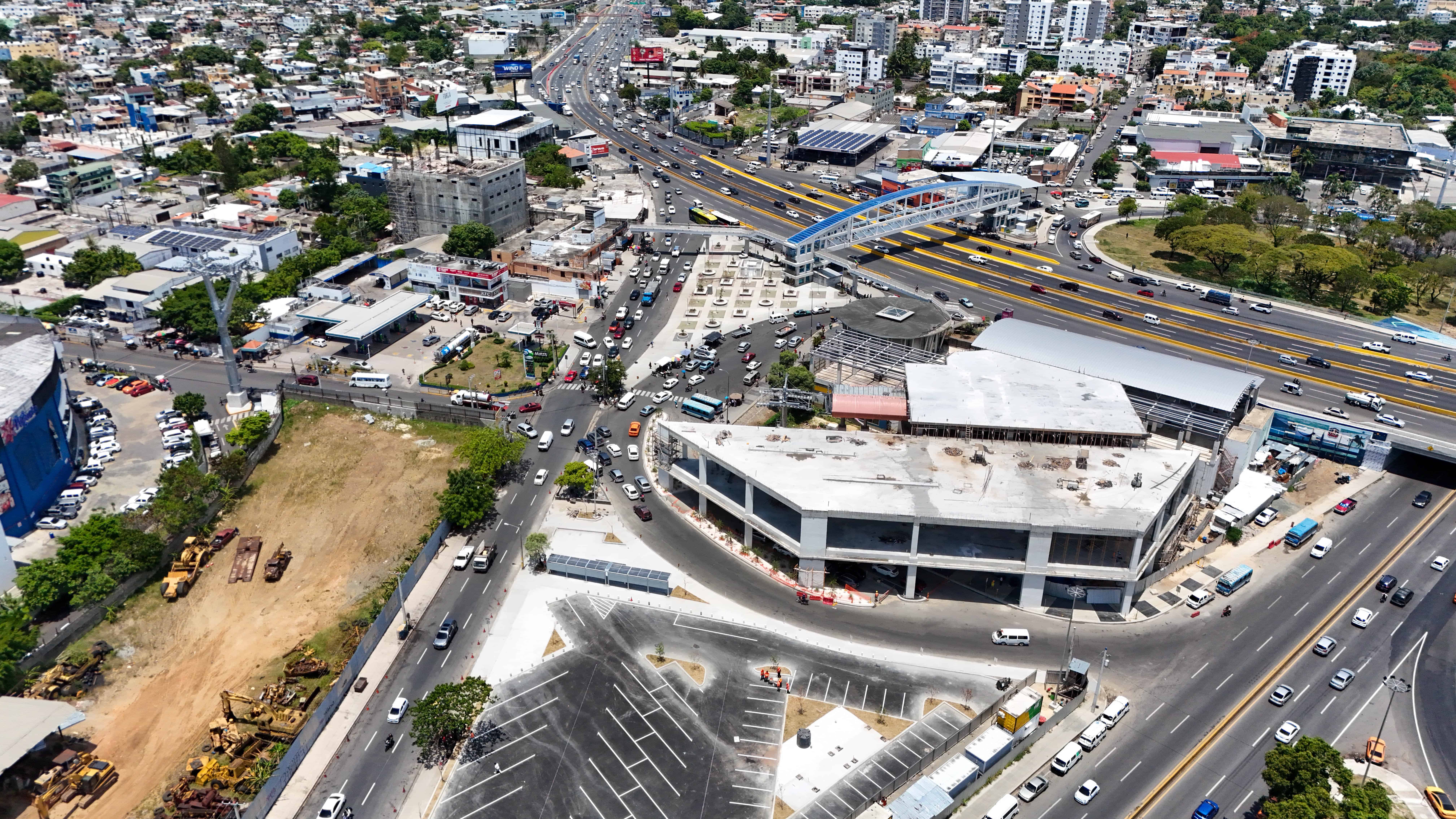 El kilómetro 9 uno de los puntos más importantes de ingreso al Distrito Nacional.