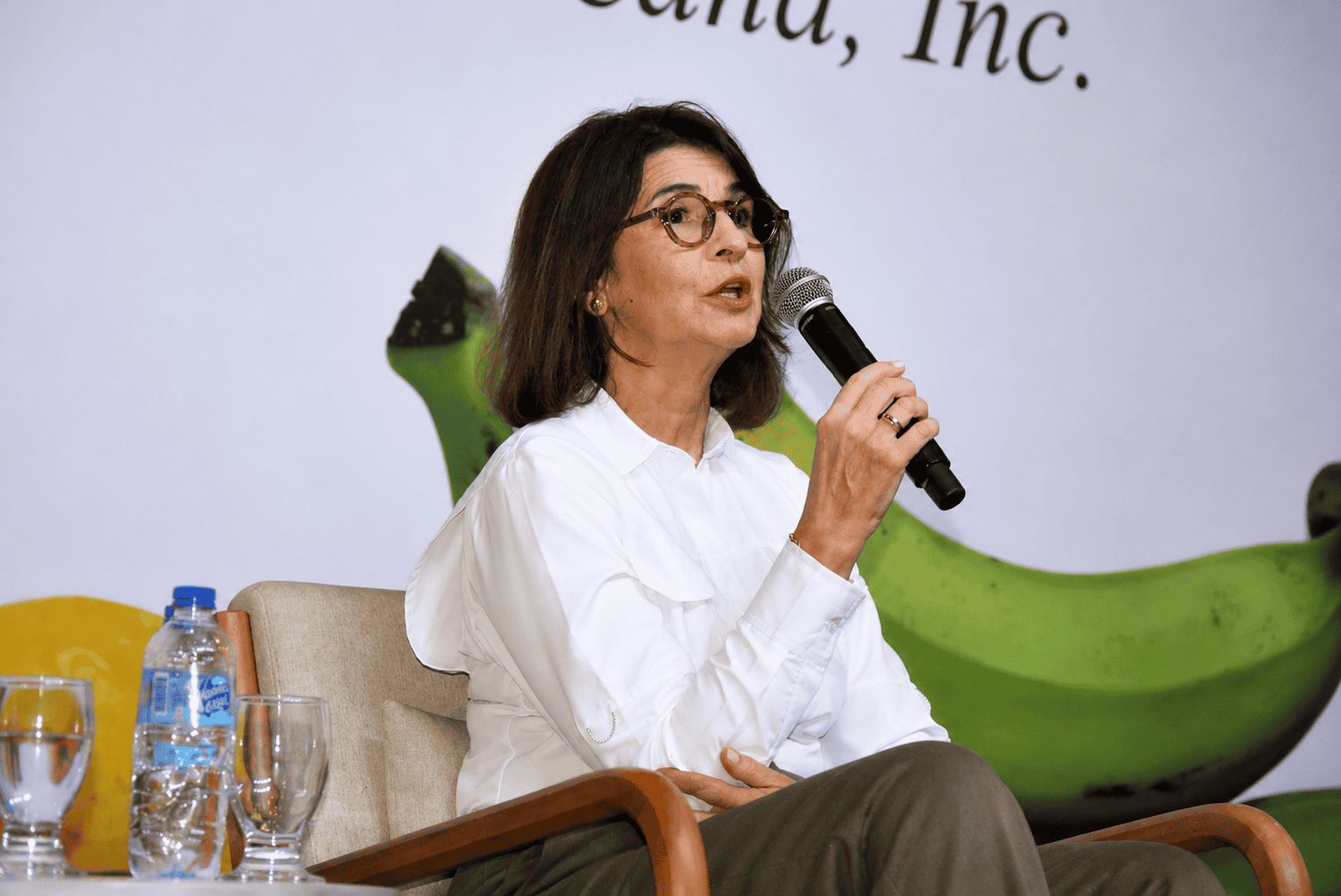 Mercedes Ramos, presidenta del Consejo de Grupo Ramos, este 3 de septiembre de 2026 en el XXVIII Encuentro Nacional de Líderes del Sector Agropecuario.