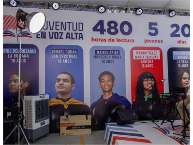 Cinco jóvenes buscan devolver a RD un récord Guiness de lectura