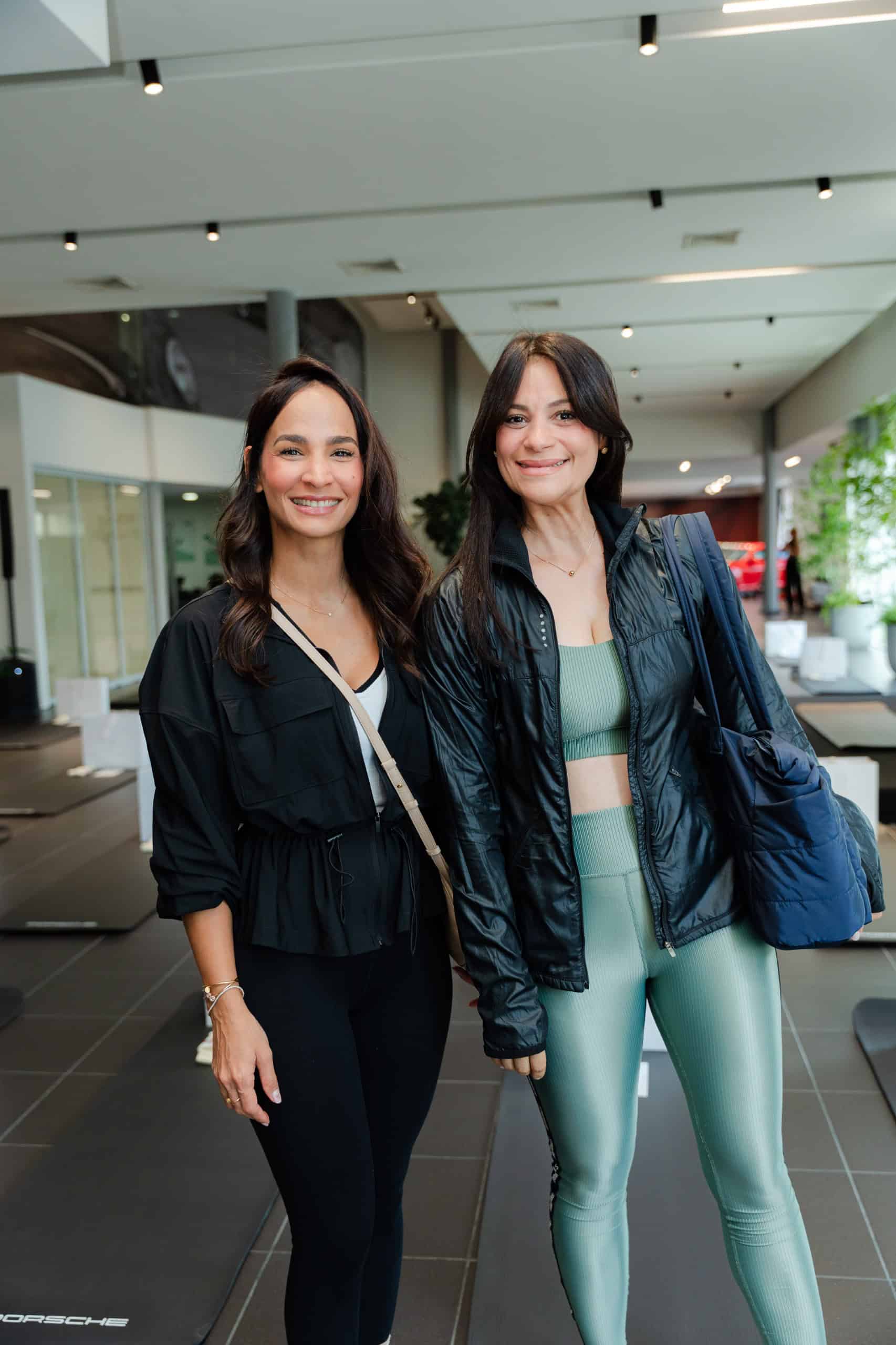 Claridiana Mejía y Francia Rosario.
