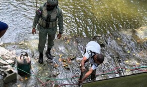 Desmantelan represa irregular en el r&iacute;o Yabija y restablecen el curso del agua